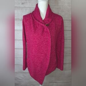 The North Face French Terry Fallsgrove Wrap Sweater Size Small